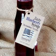 Tasty Blueberry Syrup 8 OZ