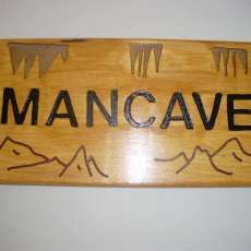 18" x 7 1/2" Mancave Plaque