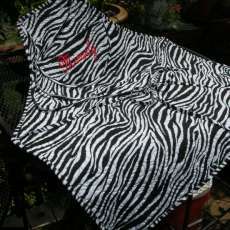 Zebra Quilted Apron