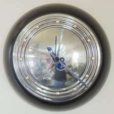 Ford Hubcap Clock