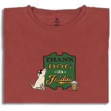 Thank Dog It's Friday T-Shirt