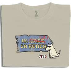 No Cats On Beach T-Shirt