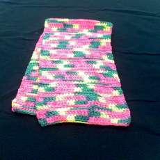 Childs crochet scarf