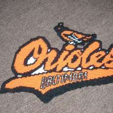 BALTIMORE ORIOLES WALL HANGING