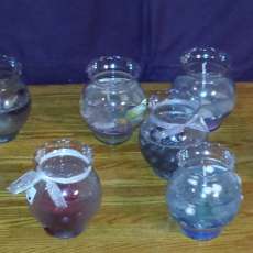 Decorated Gel Candles