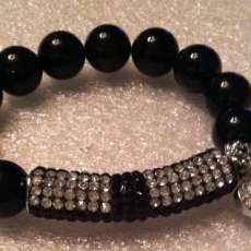 Gemstone Black Bracelet