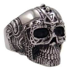 316L Stainless Steel Ancient Guard Ring