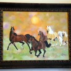 Beautiful Wild Horses Original