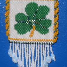 Luck of the Irish - St Patty's Day Amulet Pouch Necklace