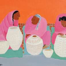 Painting- Basket Women