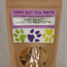 Waggy Butt Dog Treats LLC/Big Butt Poutin' for Peanut Butter